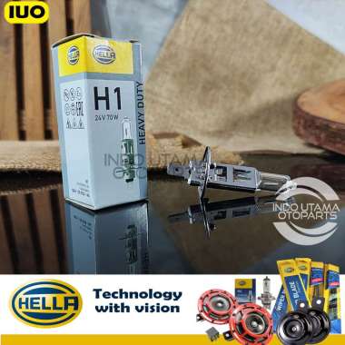 Bohlam lampu halogen Hella H1 24V 70W HELLA