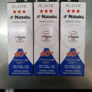 bola pimpong nitaku 3 star 40+