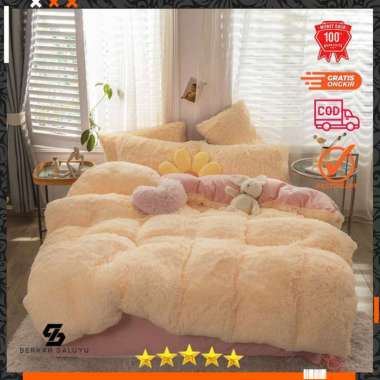 Selimut bulu rasfur lembut uk 160cmx100cm Hitam