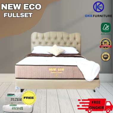 FULL SET Kasur AIRLAND Spingbed New Eco full set 120x200