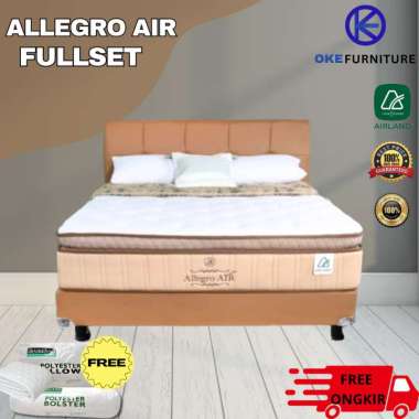 Airland Allegro Air Springbed Full Set [Kasur + Divan + Sandaran] 120 x 200