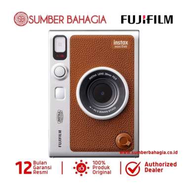 Sumber Bahagia - Fujifilm Instax Mini EVO brown