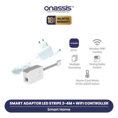 ONASSIS SMART ADAPTOR LED STRIPE 2-4M + WIFI CONTROLLER