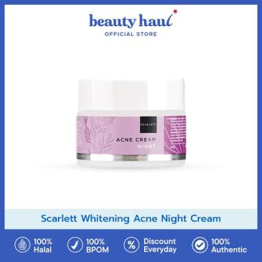 SCARLETT WHITENING Acne Night Cream