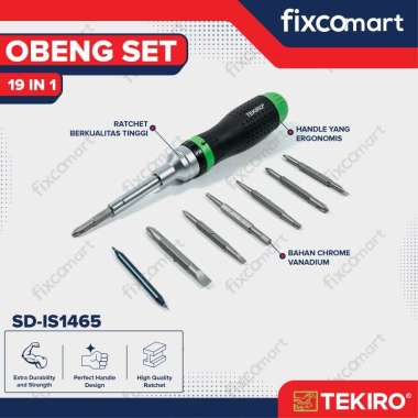 TEKIRO Obeng Set 19 In 1