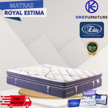Mattress Only (hanya kasur) ELITE Springbed Estima New Edition 160 x 200