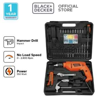 Black and Decker HD555-B1 Bor Tembok