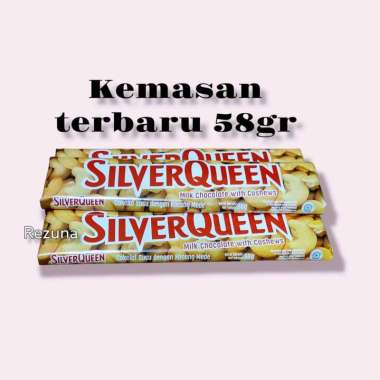 Promo Harga Silver Queen Chocolate Cashew 58 gr - Blibli