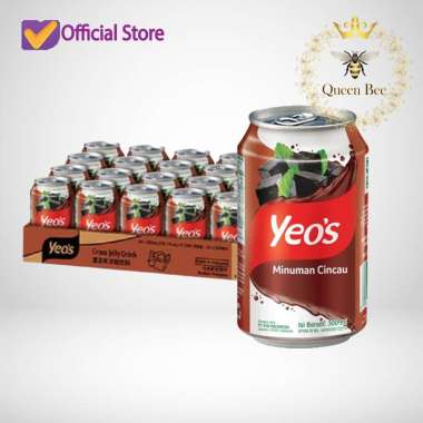 Yeos minuman cincau 24 kaleng @300 ml