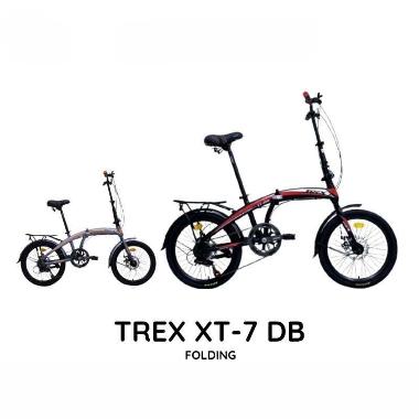 sepeda lipat Trex XT-7 100% original dan murah