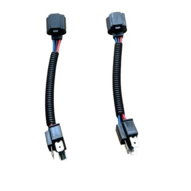 H4 TO H13 ADAPTOR HEADLAMP HEADLIGHT ADAPTER CONNECTOR CABLE KABEL KONVERSI