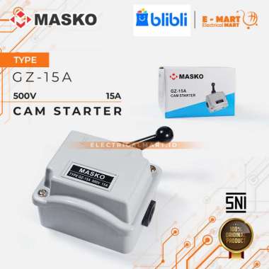 MASKO Handle Camstater GZ-15A ( I 0 II )Ohm Saklar 15 Amphere