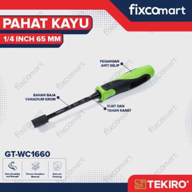 Tekiro Pahat Kayu 1/4 Inch / Tekiro Wood Chisel