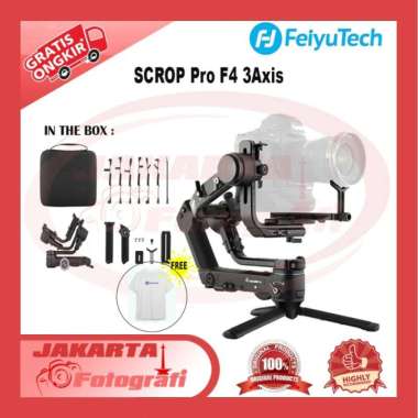 Feiyu Tech Scorp Pro F4 Handheld Gimbal Stabilizer Resmi Scrop F 4