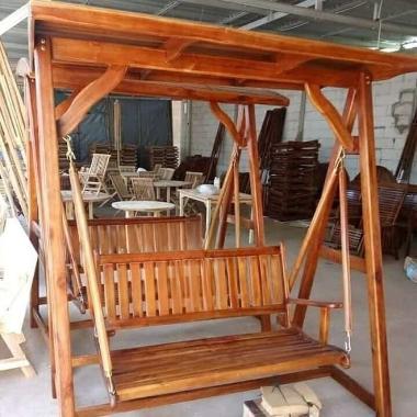 Mebel Asli Jepara Ayunan Hias/ Bandulan Kayu Jati Khas