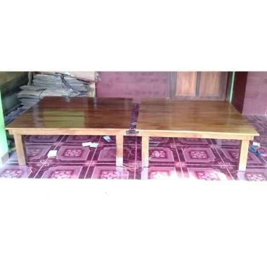 Mebel Furniture Asli Jepara Meja Kopi Kayu Jati - Meja