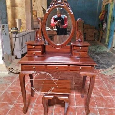 Mebel Asli Jepara Termurah Meja Rias Kartini Ukir Jati