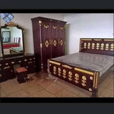 Set Kamar Dipan Ukir Lemari Meja Rias Ukir Furniture Jati Jepara