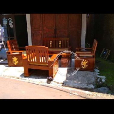 Mebel Jati Meja & Kursi Tamu Jati Asli JEPARA