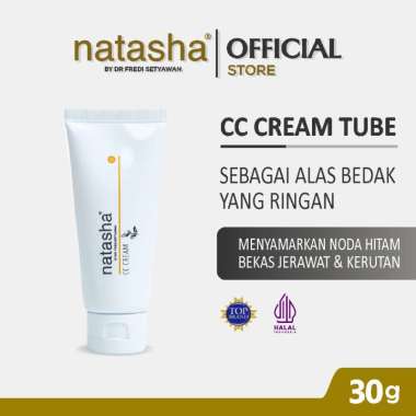 Natasha CC Cream Tube - Foundation, Alas bedak flawless