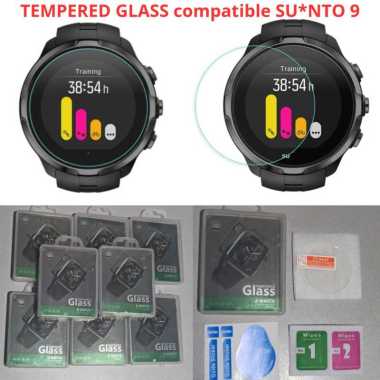 Tempered Suunto 9 Baro - Watch Screen Protector Guard Jam anti gores