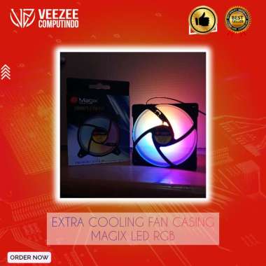 extra fan cooling pc magix warna rgb