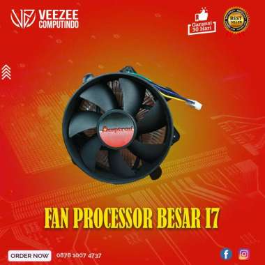 cooling fan cooler pendingin prosesor processor i7 not intel