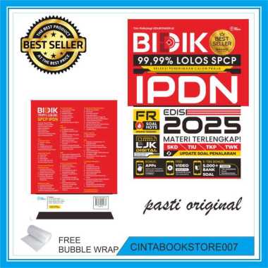 BUKU SPCP IPDN 2025 BIDIK 99.99% LOLOS SPCP IPDN 2025