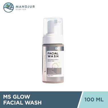 Ms Glow Facial Wash 100 mL - Sabun Pembersih Muka