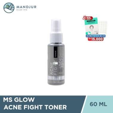 Ms Glow Acne Toner 60 mL - Toner Untuk Kulit Berjerawat