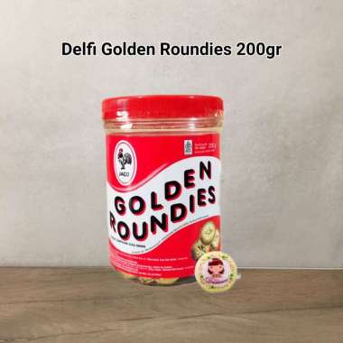 coklat golden roundies 200 gr per toples Delfi koin ( ds bgr )