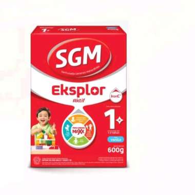 Promo Harga SGM Eksplor 1+ Susu Pertumbuhan Vanila 600 gr - Blibli