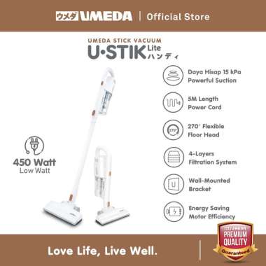 Umeda USTIK Lite Stick Vacuum White