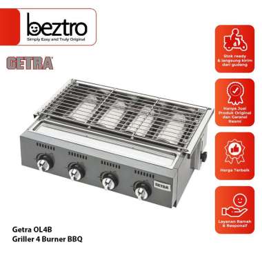Getra Griller 4 Burner BBQ OL4B