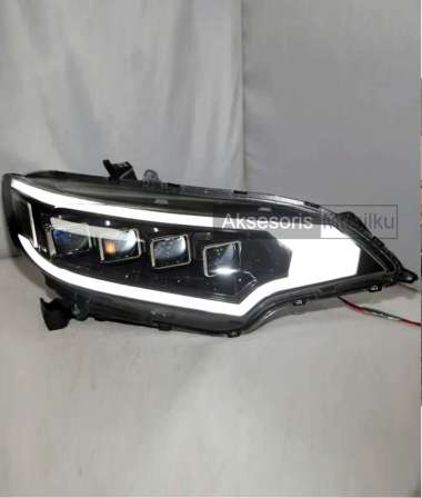 Headlamp Jazz GK5 Lampu 4 Projector Welcome Led Variasi