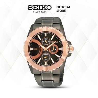 Jam Tangan Pria Seiko Lord SRL024 Retrograde Day and Date Original
