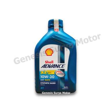 Oli Shell Advance AX7 Matic 10W30 0,8LT