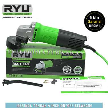 Mesin Gerinda Tangan Ryu / Angle Grinder Ryu RSG 100-3