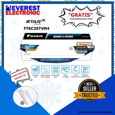 AC DAIKIN STAR INVERTER 1,5PK FTKC35TVM4