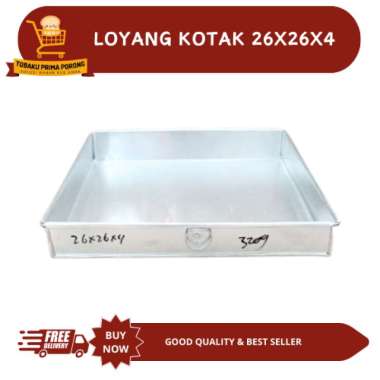 LOYANG KOTAK 26 X 26 X 4