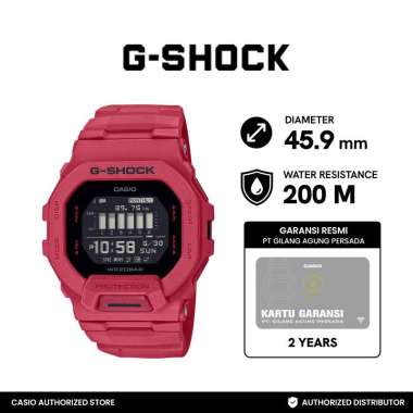 JAM TANGAN CASIO G-SHOCK GBD-200RD-4D GBD 200RD 4D ORIGINAL RESMI