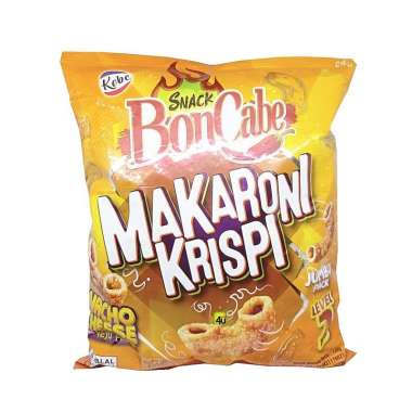 BonCabe - Makaroni Krispi Pedas - 150gr JUMBO NACHO CHEESE Lv02
