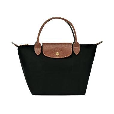 Longchamp Le Pliage Original Small Top Handle Bag Black