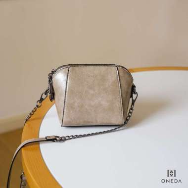 Oneda Tas Rantai Bahu Selempang Wanita #A8022 Khaki