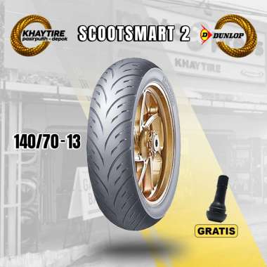 PROMO Ban Belakang Motor YAMAHA NMAX // DUNLOP SCOOTSMART 140/70-13 Tubeless