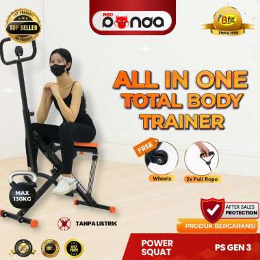 RedPanda New Power Squat Rider - Sports Equipment Power Squat - Power Home Squat Varian Gen 3 Model