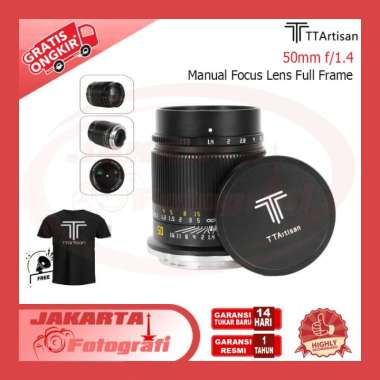 TTArtisan 50mm f1.4 Manual Focus Lens Canon Leica Nikon Sony NIKON Z