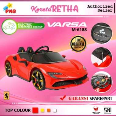 Mainan Anak Mobil Aki Remote Control Varsa PMB M6188 M-6188 M 6188