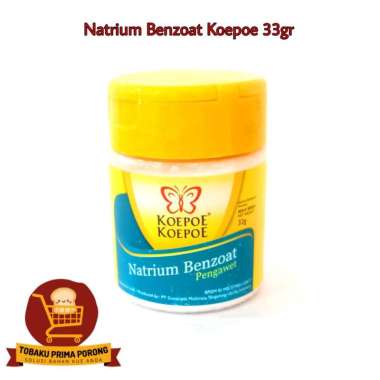 NATRIUM BENZOAT KOEPOE 33gram / sodium benzoat / pengawet