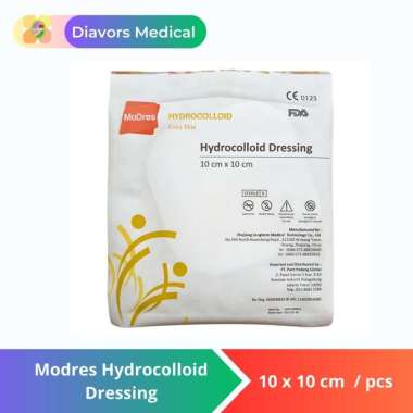 Modres Hydrocolloid extrathin 10 x 10 cm plester luka 1 lembar / Melunakan Jaringan Mati